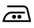 Prasować w temperaturze do 150℃ symbol