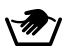 Prać ręcznie symbol