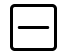 Suszyć rozłożone w pozycji poziomej symbol